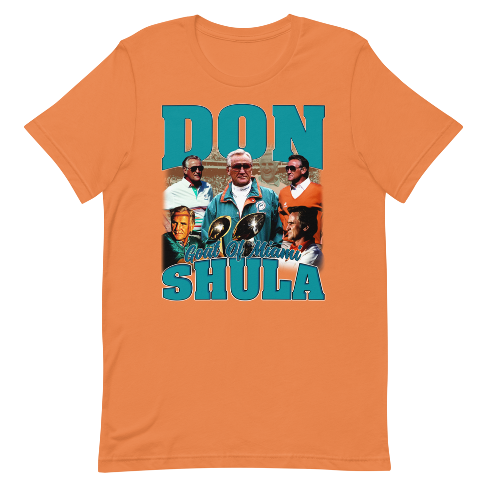 Don Shula Short-Sleeve Unisex T-Shirt – Miami Sports Music Clothing