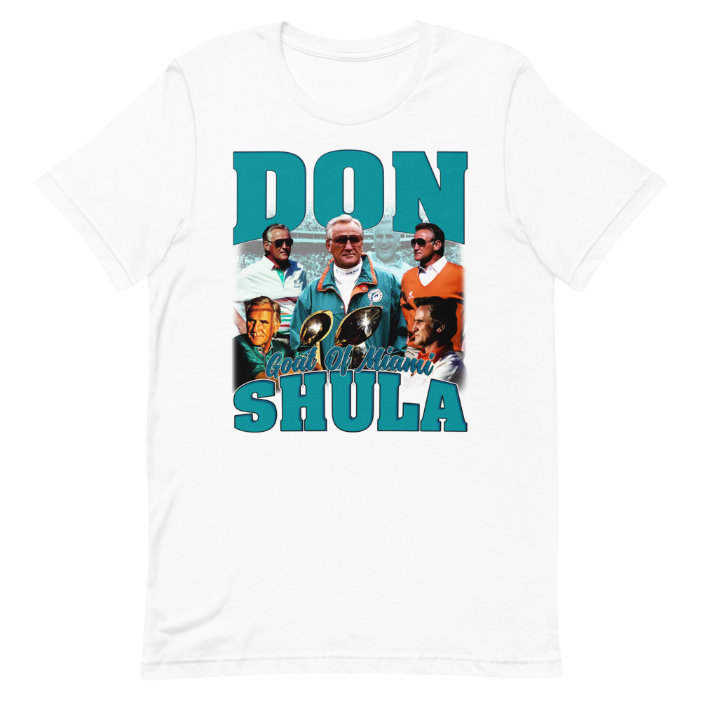 Don Shula Short-Sleeve Unisex T-Shirt – Miami Sports Music Clothing