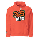 305 MPH Unisex eco raglan hoodie