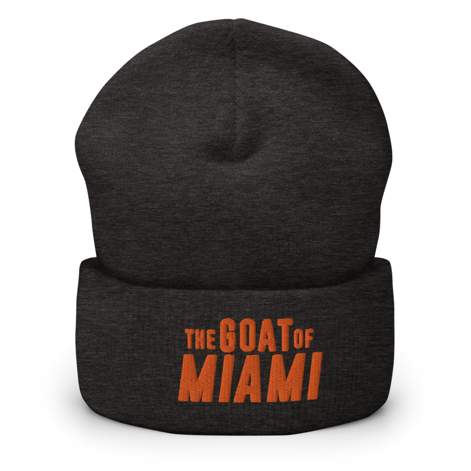 The Goat Of Miami Cuffed Beanie