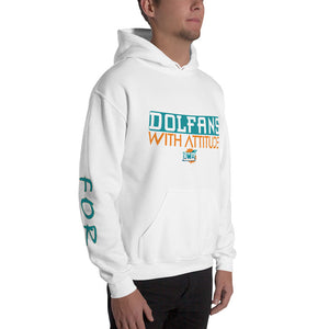 Dolfan With Attitude Hooded Sweatshirt