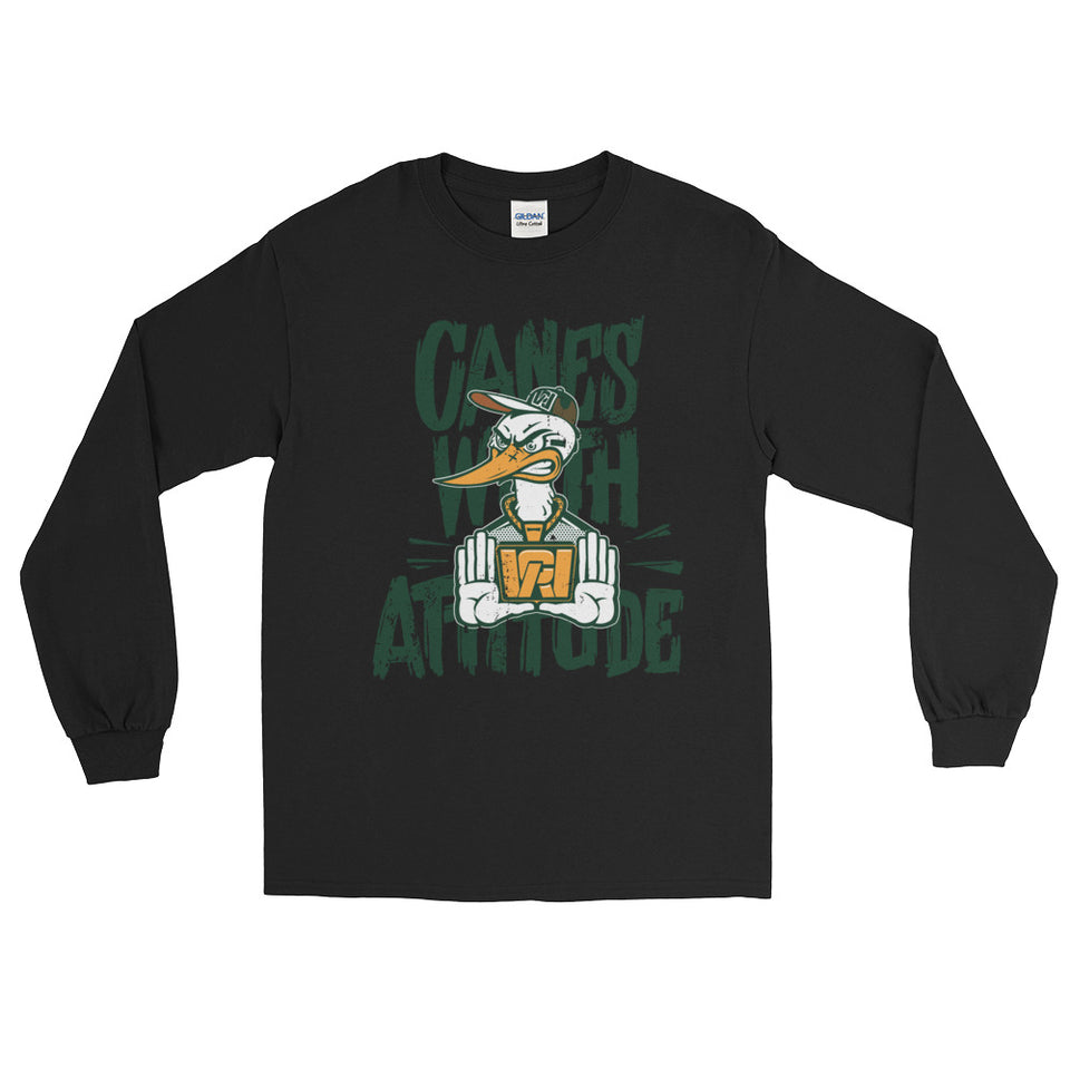 Canes With Attitude *CWA* Long Sleeve T-Shirt