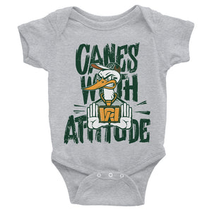 Canes With Attitude *CWA* Infant Bodysuit