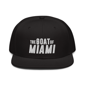 Goat Of Miami Snapback Hat